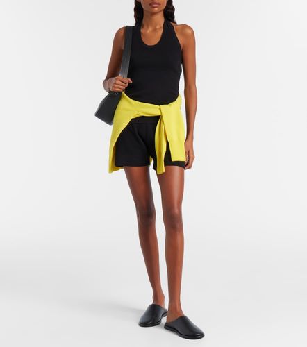 Short Bummy en coton et cachemire - Extreme Cashmere - Modalova