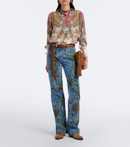 Etro Jean flared à fleurs - Etro - Modalova