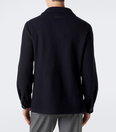 Veste blouson en cachemire et laine - Zegna - Modalova