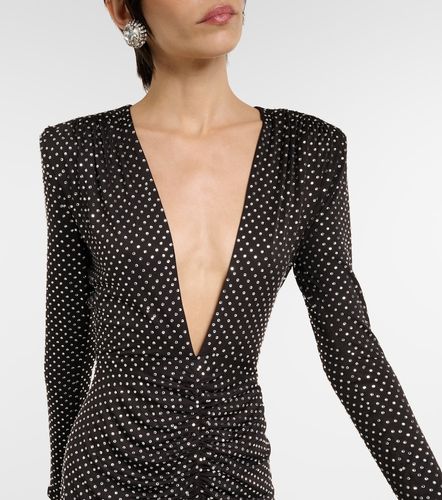Robe longue à ornements en strass - Veronica Beard - Modalova