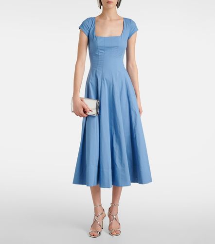 Staud Robe midi Wells en coton - Staud - Modalova