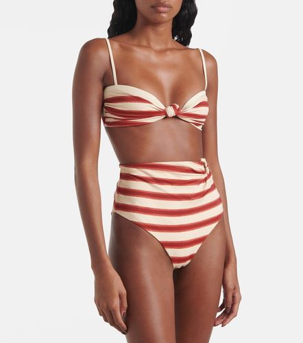 Johanna Ortiz Haut de bikini rayé - Johanna Ortiz - Modalova