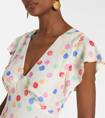 Rixo Robe longue Meena à pois - Rixo - Modalova