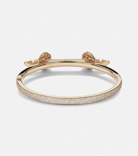 Bracelet Chakra Icon en or 18 ct, diamants et quartz - Ananya - Modalova