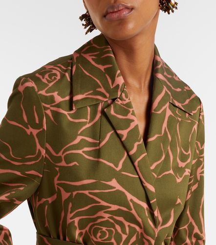 Manteau en coton à sequins et à fleurs - Dries Van Noten - Modalova