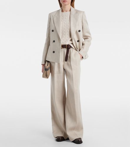 Blazer en lin et coton - Brunello Cucinelli - Modalova