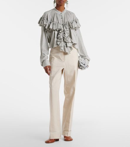 Pantalon droit Pilar en coton mélangé - Dries Van Noten - Modalova