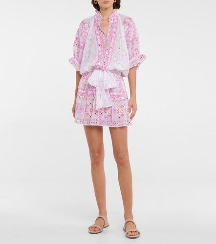 Robe en coton à sequins - Juliet Dunn - Modalova