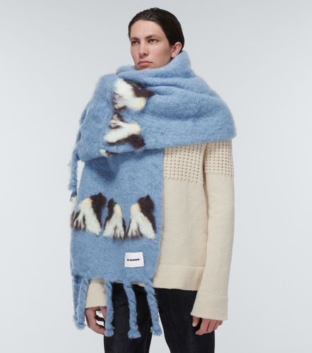 Écharpe en mohair et laine mélangés - Jil Sander - Modalova