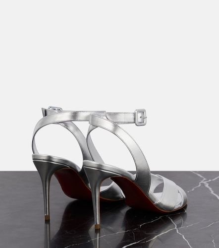 Sandales Mariza 85 en cuir métallisé - Christian Louboutin - Modalova