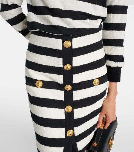 Balmain Jupe midi rayée - Balmain - Modalova
