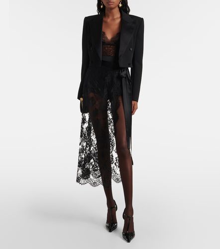 Short taille haute à empiècements - Dolce&Gabbana - Modalova