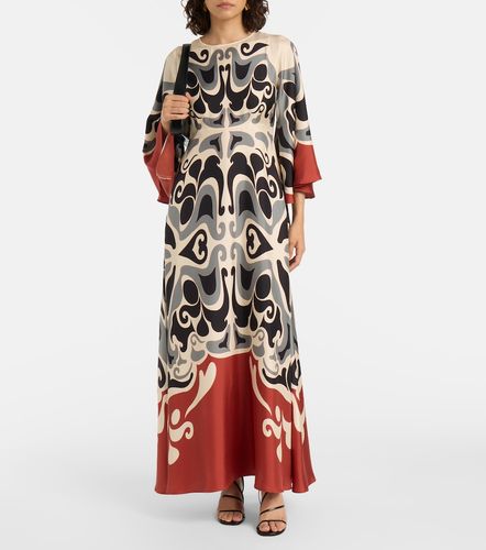 Robe longue Phoenix Placée en soie - La DoubleJ - Modalova