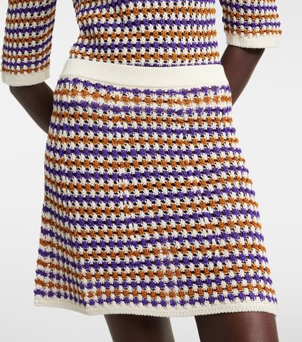 Mini-jupe Design en coton mélangé - Eres - Modalova