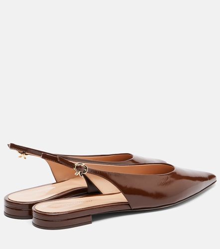 Ballerines slingback en cuir verni - Gianvito Rossi - Modalova