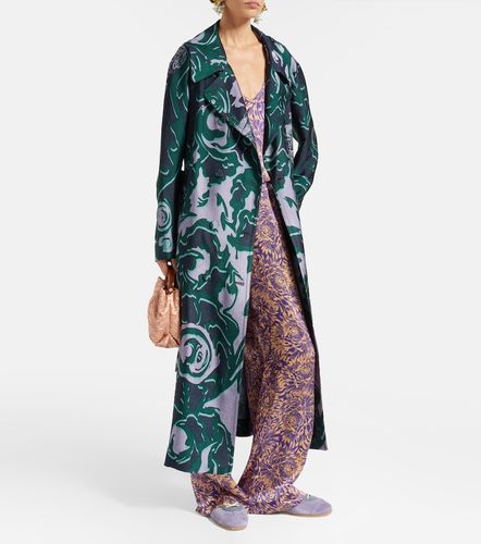 Caraco en soie à fleurs - Dries Van Noten - Modalova