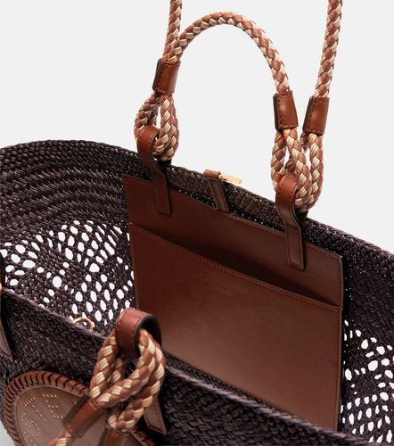 Cabas Large en raphia à logo - Stella McCartney - Modalova