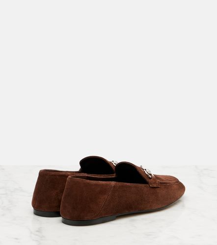 Mocassins Jordaan Horsebit en daim - Gucci - Modalova