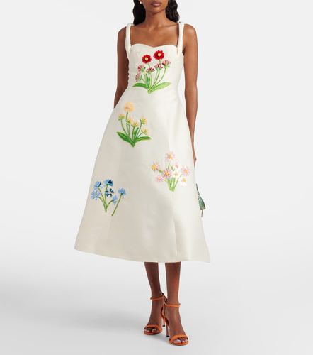 Robe Beatrice en laine et soie - Leo Lin - Modalova