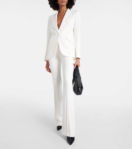 McQueen Blazer de mariée en crêpe - McQueen - Modalova