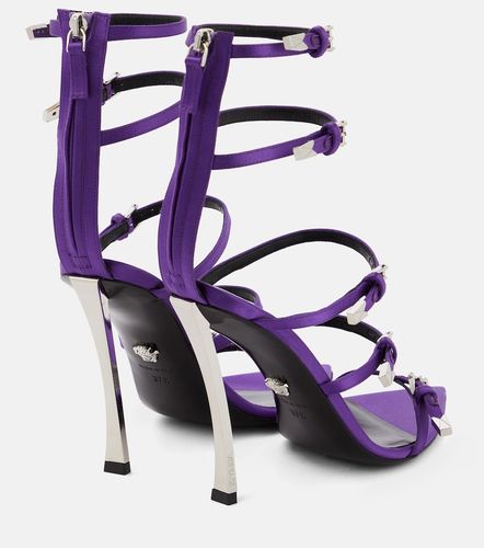 Versace Sandales Pin-Point en cuir - Versace - Modalova