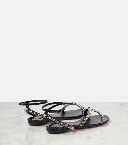 Sandales Mafaldina Spikes en cuir - Christian Louboutin - Modalova