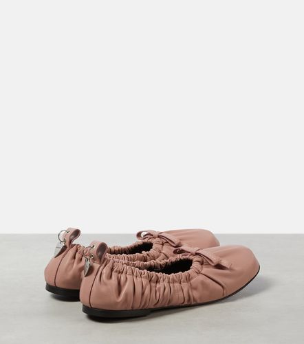 Ballerines en cuir à nœud - Acne Studios - Modalova