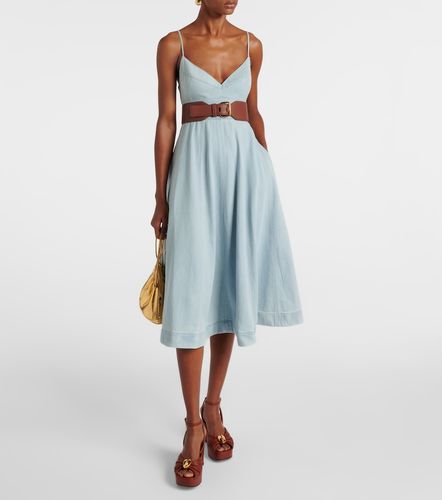 Zimmermann Robe midi Acacia en jean - Zimmermann - Modalova