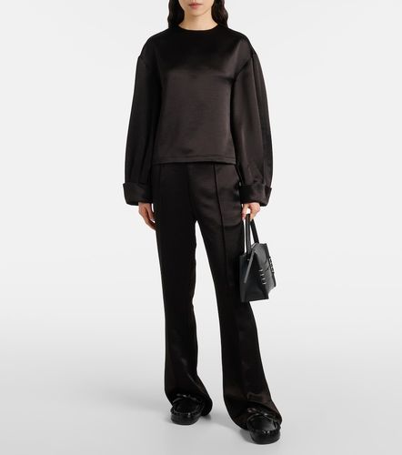 JW Anderson Pantalon droit en satin - JW Anderson - Modalova