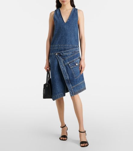 Robe portefeuille en denim - JW Anderson - Modalova