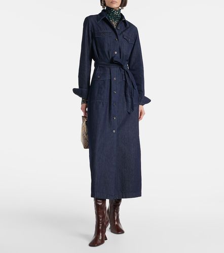 Robe longue imprimée en coton - Dries Van Noten - Modalova