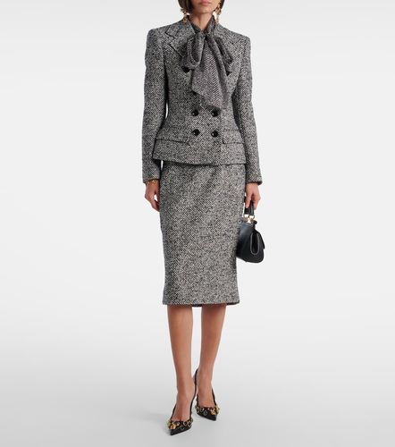 Jupe crayon à taille haute - Dolce&Gabbana - Modalova