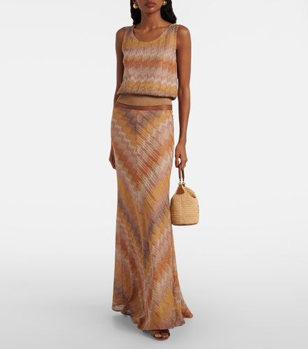 Missoni Jupe longue Zigzag en lamé - Missoni - Modalova