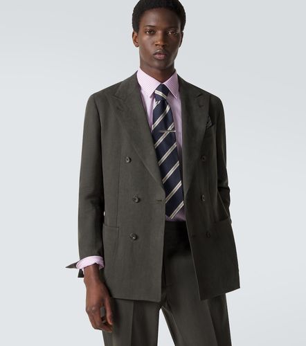Dunhill Cravate rayée en soie - Dunhill - Modalova