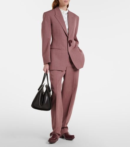 Blazer en laine et lin - Bottega Veneta - Modalova