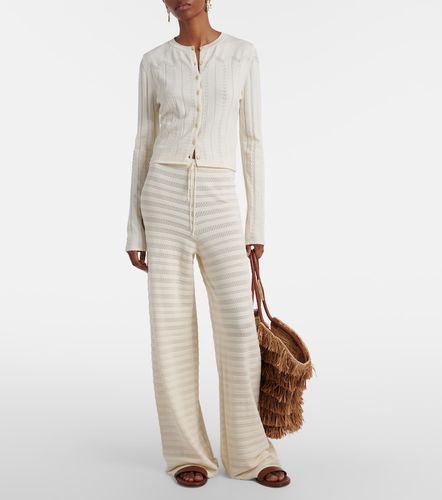 Pantalon ample Tanya en pointelle de coton mélangé - Faithfull - Modalova