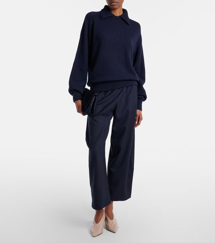 Pantalon ample Roma en laine vierge - Khaite - Modalova