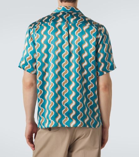 Chemise de bowling Roberto en soie à imprimé - Frescobol Carioca - Modalova