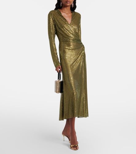 Self-Portrait Robe midi à strass - Self-Portrait - Modalova