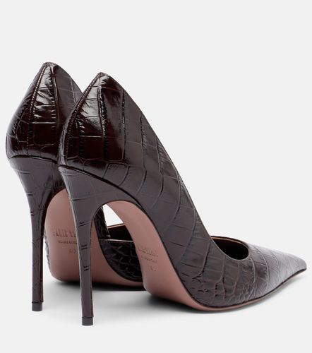 Escarpins Vera en cuir façon croco - Paris Texas - Modalova