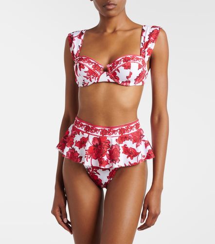 Haut de bikini Zella à fleurs - Alexandra Miro - Modalova