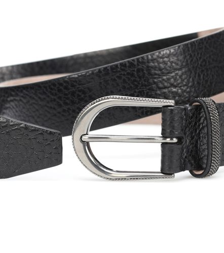 Ceinture Skinny en cuir - Brunello Cucinelli - Modalova