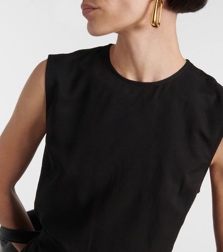 Toteme Robe midi à liens - Toteme - Modalova