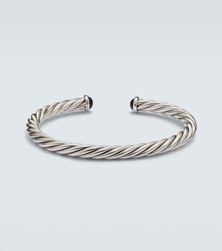 Bracelet Cable en or 14 ct (585/1000), argent sterling et onyx - David Yurman - Modalova