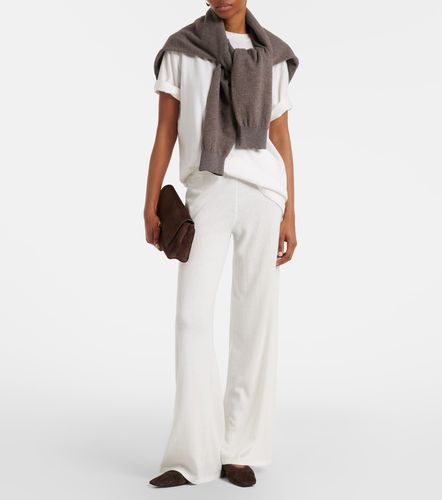Pantalon ample Aina en coton et cachemire - Lisa Yang - Modalova