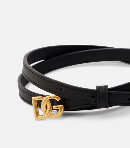 Dolce&Gabbana Ceinture DG en cuir - Dolce&Gabbana - Modalova