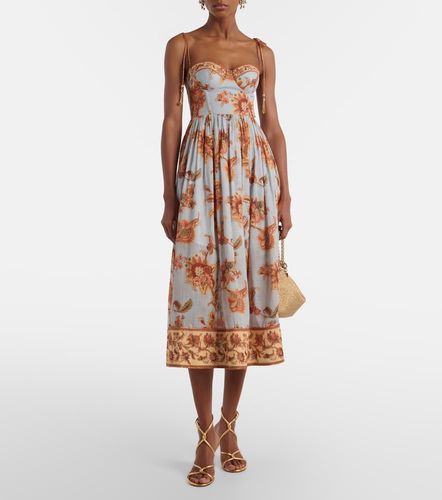 Robe Aster en coton à motif cachemire - Zimmermann - Modalova