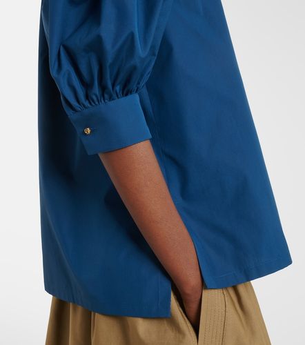 Blouse en coton à col lavallière - Max Mara - Modalova
