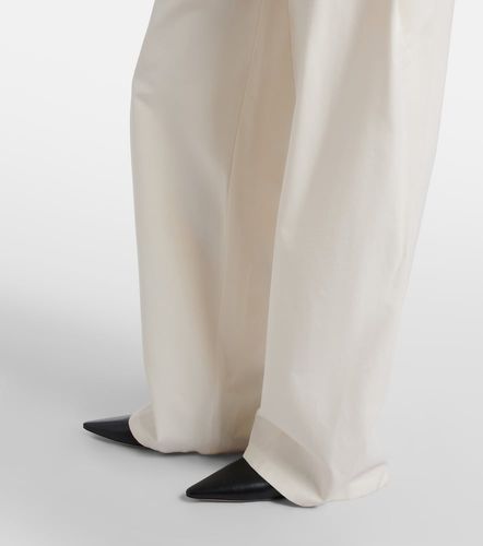 Pantalon tonneau Galileo en coton et soie - The Row - Modalova