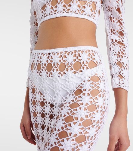 Jupe longue Rosette au crochet en coton - Anna Kosturova - Modalova